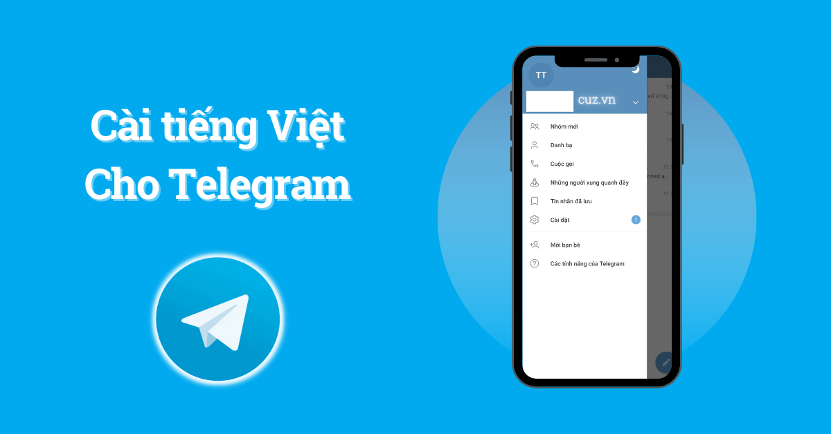 cách cài và sử dụng tiếng Việt trên Telegram